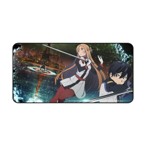 Asuna and Kirito (Sword Art Online) Mouse Pad (Desk Mat)