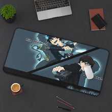 Load image into Gallery viewer, Rin and Yukio Okumura Mouse Pad (Desk Mat) On Desk
