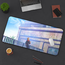Load image into Gallery viewer, Yuji Itadori Mouse Pad (Desk Mat) On Desk
