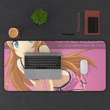 Load image into Gallery viewer, Oreimo Kirino Kousaka Mouse Pad (Desk Mat) With Laptop
