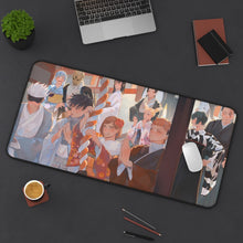 Load image into Gallery viewer, Satoru Gojo, Yuji Itadori, Aoi Todo, Toji Fushiguro, Mahito, Kento Nanami, Nobara Kugisaki, Toge Inumaki, Utahime Iori, Megumi Fushiguro, Maki Zenin, Momo Nishimiya, Shoko Ieiri and Yoshinobu Gakuganji Mouse Pad (Desk Mat) On Desk
