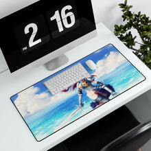 Load image into Gallery viewer, Erza Scarlet - Sunny Beach Mouse Pad (Desk Mat) With Laptop
