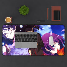 Load image into Gallery viewer, Monogatari (Series) Mouse Pad (Desk Mat) With Laptop
