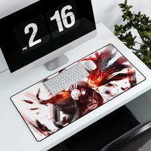 Load image into Gallery viewer, Touka (Tokyo Ghoul) Mouse Pad (Desk Mat) With Laptop
