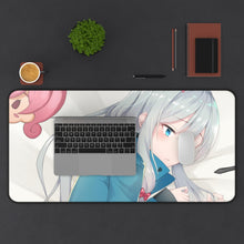 Load image into Gallery viewer, EroManga-Sensei Mouse Pad (Desk Mat) With Laptop
