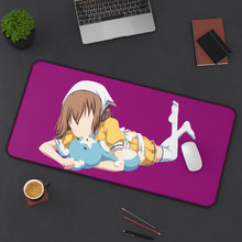 Load image into Gallery viewer, Blend S Mafuyu Hoshikawa Mouse Pad (Desk Mat) On Desk
