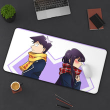 Load image into Gallery viewer, Komi Can&#39;t Communicate Komi Shouko, Tadano Hitohito Mouse Pad (Desk Mat) On Desk
