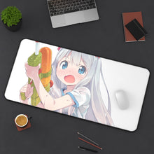 Load image into Gallery viewer, EroManga-Sensei Mouse Pad (Desk Mat) On Desk

