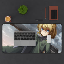 Load image into Gallery viewer, Youjo Senki Mouse Pad (Desk Mat) With Laptop
