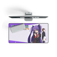 Load image into Gallery viewer, Little Busters! Mouse Pad (Desk Mat) On Desk
