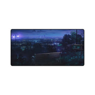 View of City at Night Mouse Pad (Desk Mat)