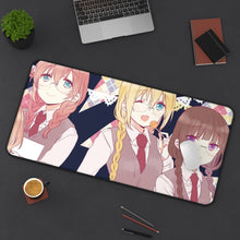 Load image into Gallery viewer, Blend S Maika Sakuranomiya, Kaho Hinata, Mafuyu Hoshikawa, Miu Amano Mouse Pad (Desk Mat) On Desk
