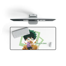Load image into Gallery viewer, My Hero Academia Izuku Midoriya Mouse Pad (Desk Mat) On Desk
