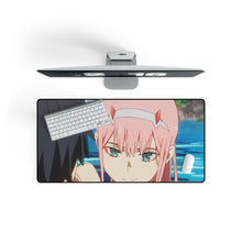 Load image into Gallery viewer, Darling, do you expect a kiss? Mouse Pad (Desk Mat) On Desk
