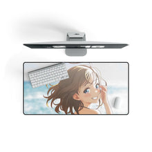 Load image into Gallery viewer, Anime Girl Mouse Pad (Desk Mat) On Desk
