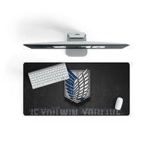 Load image into Gallery viewer, Anime Attack On Titan Mouse Pad (Desk Mat)
