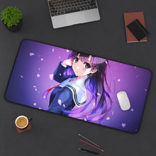 Load image into Gallery viewer, Saekano: How To Raise A Boring Girlfriend Mouse Pad (Desk Mat) On Desk
