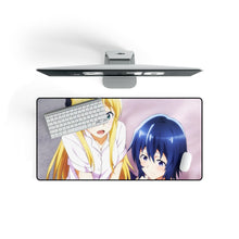 Load image into Gallery viewer, Anime Gamers! Mouse Pad (Desk Mat) On Desk
