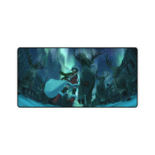Load image into Gallery viewer, Christmas Reindeer Anime Santa Mouse Pad (Desk Mat)
