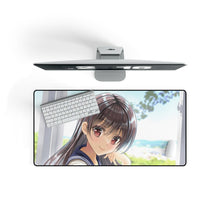 Load image into Gallery viewer, Anime Girl Mouse Pad (Desk Mat) On Desk
