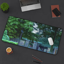 Load image into Gallery viewer, The Garden Of Words Mouse Pad (Desk Mat) On Desk
