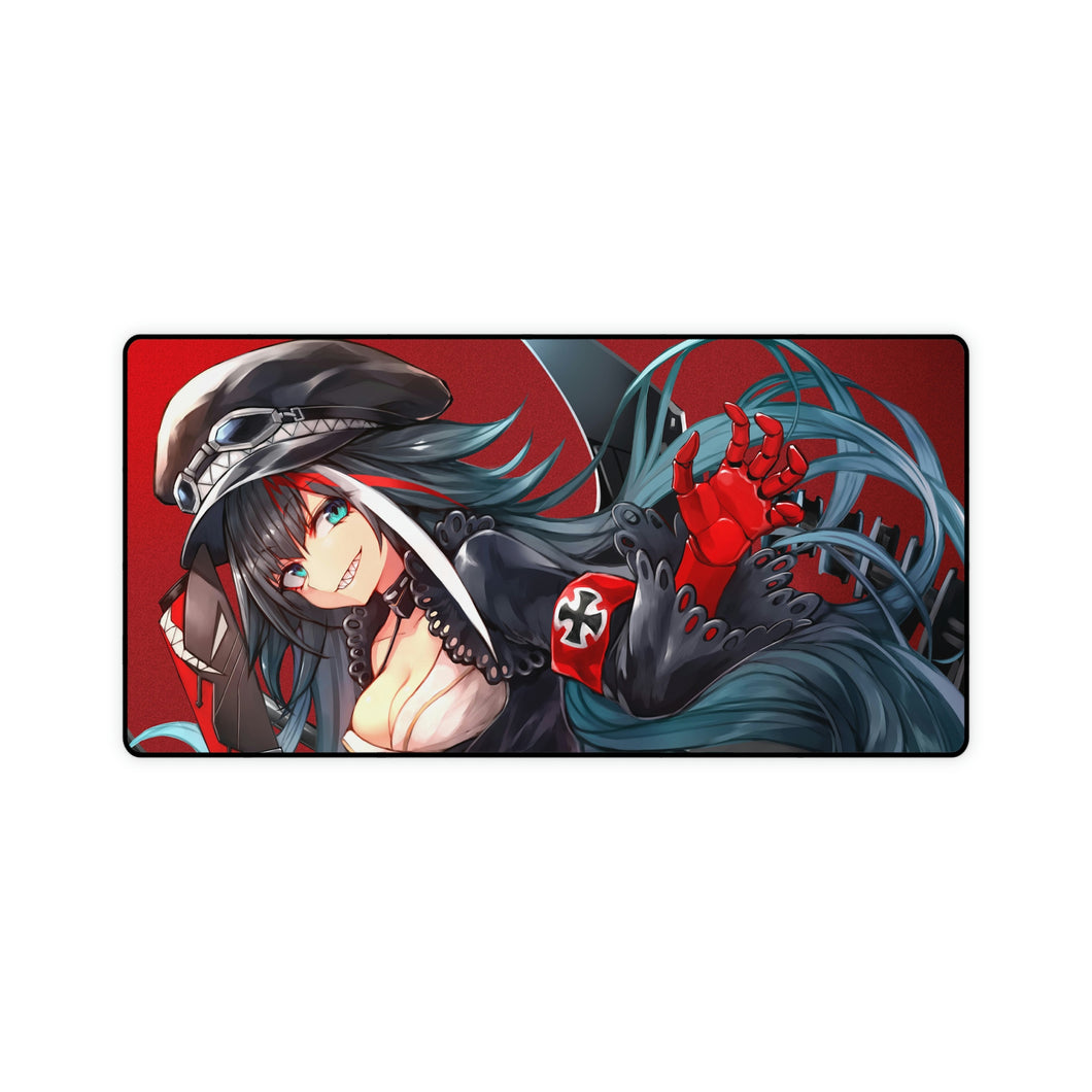 Azur Lane, Deutschland, Anime Girl, Mouse Pad (Desk Mat)