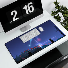 Load image into Gallery viewer, Your Name Mitsuha Miyamizu, Taki Tachibana Mouse Pad (Desk Mat) With Laptop
