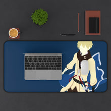 Load image into Gallery viewer, Zen Wistalia Clarines Mouse Pad (Desk Mat) With Laptop

