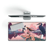 Load image into Gallery viewer, Anime Girl Corgi Dog Art Mouse Pad (Desk Mat)
