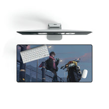 Load image into Gallery viewer, Anime, Girl, Motorcycle, Mouse Pad (Desk Mat)
