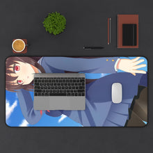Load image into Gallery viewer, Utaha Kasumigaoka Mouse Pad (Desk Mat) With Laptop
