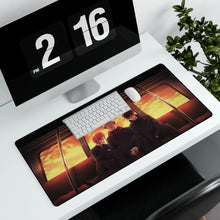 Load image into Gallery viewer, Jujutsu Kaisen Megumi Fushiguro, Nobara Kugisaki Mouse Pad (Desk Mat) With Laptop

