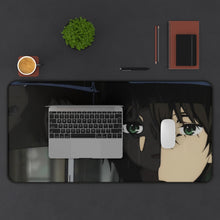 Load image into Gallery viewer, Hōtarō Oreki Face Mouse Pad (Desk Mat) With Laptop
