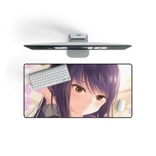 Load image into Gallery viewer, High Score Girl Mouse Pad (Desk Mat) On Desk
