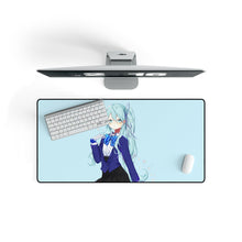 Load image into Gallery viewer, Anime Girl Mouse Pad (Desk Mat) On Desk
