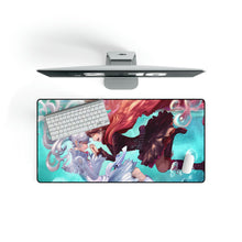 Load image into Gallery viewer, White rose Mouse Pad (Desk Mat)
