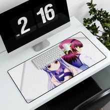 Load image into Gallery viewer, Angel Beats! Kanade Tachibana, Yuri Nakamura Mouse Pad (Desk Mat) With Laptop
