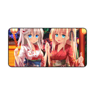 Nao Tomori  and Yusa Nishimori in yukata Mouse Pad (Desk Mat)