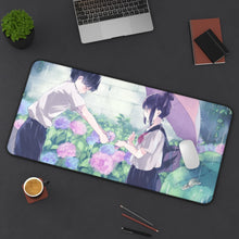 Load image into Gallery viewer, Anime Couple Mouse Pad (Desk Mat) On Desk
