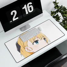 Load image into Gallery viewer, Anime Gamers! Mouse Pad (Desk Mat) With Laptop
