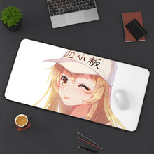 Load image into Gallery viewer, Cells At Work! Mouse Pad (Desk Mat) On Desk
