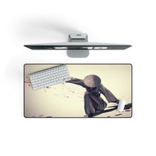Load image into Gallery viewer, Anime Samurai Mouse Pad (Desk Mat) On Desk
