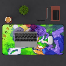 Load image into Gallery viewer, Shidare and Saya by Mouse Pad (Desk Mat) With Laptop
