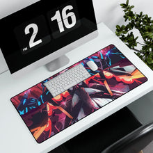 Load image into Gallery viewer, Darling in the FranXX Mouse Pad (Desk Mat) With Laptop
