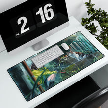 Load image into Gallery viewer, Anime Girl Mouse Pad (Desk Mat) With Laptop
