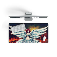 Load image into Gallery viewer, Erza Scarlet - Fight til the hell Mouse Pad (Desk Mat) On Desk
