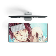 Load image into Gallery viewer, Free! Rin Matsuoka Mouse Pad (Desk Mat) On Desk

