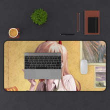 Load image into Gallery viewer, Chainsaw Man Power Mouse Pad (Desk Mat) With Laptop
