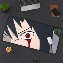 Load image into Gallery viewer, Naruto - Sasuke Uchiha Mouse Pad (Desk Mat) On Desk
