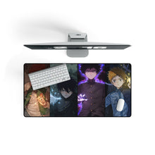 Load image into Gallery viewer, Mob Psycho 100 Shigeo Kageyama, Ritsu Kageyama, Teruki Hanazawa Mouse Pad (Desk Mat) On Desk
